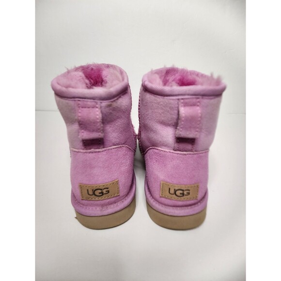 UGG Boots Womens 8 Pink Classic Mini II - Picture 2 of 8